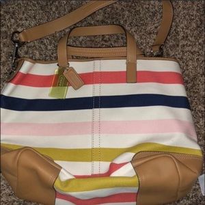 Coach summer tote